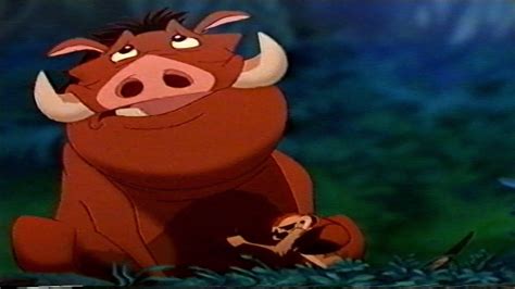 timon and pumbaa crying|timon and pumbaa vhs capture.